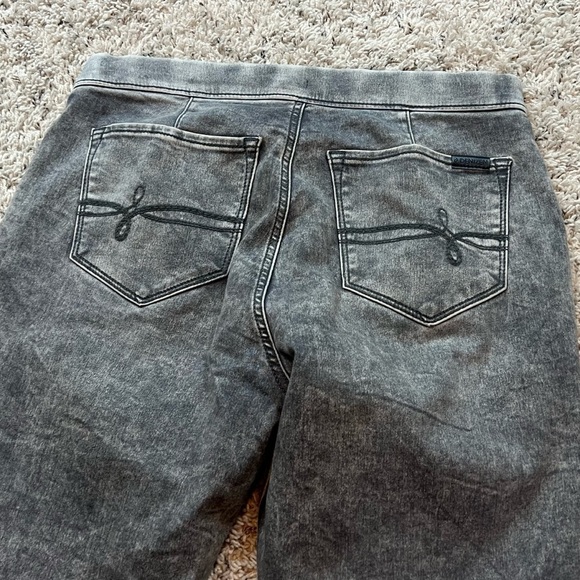 Levi’s Denizen Joggers Pull On Gray Stretch High Rise Jeans Pants Juniors Sz 9 - Picture 11 of 11